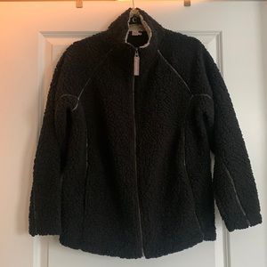 Carbon 2 Cobalt Full Length Zip-Up Sherpa Fleece